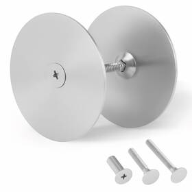 Gls006-2 Guoluvsoo Premium Stainless Steel Door Hole Cover Plate - 2-5/8 Diameter Deadbolt