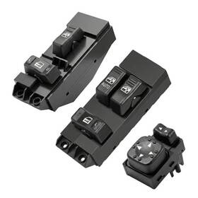 Guteauto 2512yo052 Driver And Passenger Power Window Switch With Door Lock Mirror Control
