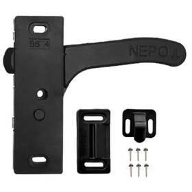 Hadefa Umrvd01 Zinc Alloy Rv Door Lock Latch Handle Camper Trailer Screen Rep