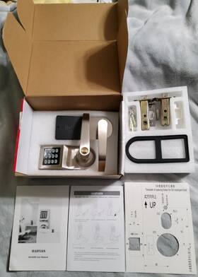 Hfad6300b-r Haifuan D6300 Keyless Entry Lock -some Missing Parts