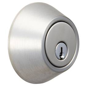 Ht3501-130 Hampton Products International Hyper Tough Keyed Entry Single Cylinder Deadbolt Stainless Steel