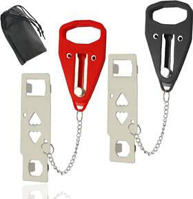 Hangyu 313105191192 Portable Door Lock Travel Home Security Prev