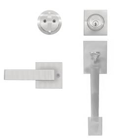 Jxs-d-002 Hardhawk Front Door Handle Set With Deadbolt Lever Reversible Exterior Lock