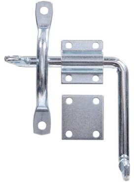 851938 Hardware Essentials Cd-door And Gate Latch Zinc