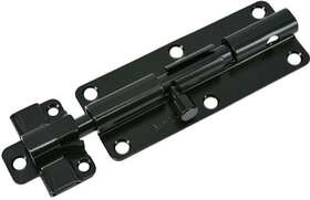 854484 Hardware Essentials Cd-adjustlock Hood Barrel Bolt 6 Inch Black
