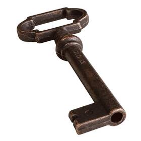 Ky-12ac Haz· Quls Hollow Barrel Antique Skeleton Key 1 Pcs