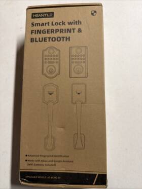 M2-bbfhst-hnt Heantle Smart Lock With Fingerprint And Bluetooth Model
