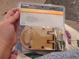 Heavy Duty 815125522827 Brand New Tru-bolt Single Cylinder Brass Jimmyproof Lock