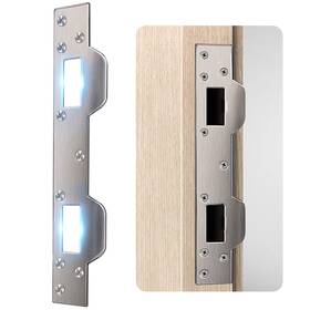 Mdb-01 Heleman Door Strike Plate Reinforcement - Front Security Devices Metal Str