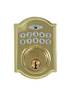 Hh075772-pb Hickory Hardware Electronic Keypad Deadbolt In Polished Brass 078555864989