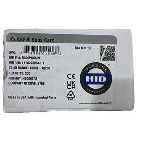 5006pggmn Hid Iclass Seos Card - P/n Box Of 200