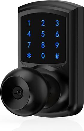 Hidalife 705353893575 Keyless Entry Door Lock With Code Keypad Handle Touchscreen