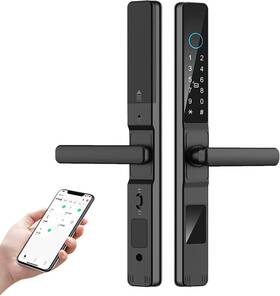 Dqa61 Hifam Fingerprint Tuya App Control Smart Door Lock Electronic Ic Card Key Unlock