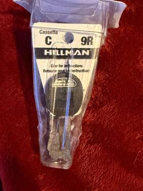 Hillman 736511640090 Axxess Cassette C 9r Blank Key New Pack Of 5