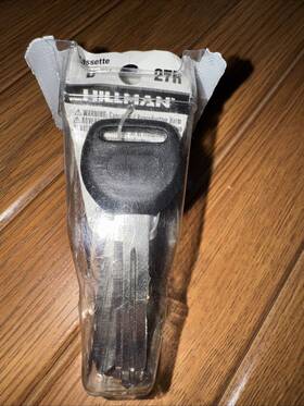 87017 Hillman 27r Automotive Universal Key Blank 5 Pack Keys