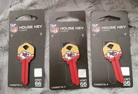 89778 Hillman Nfl Kansas Chiefs House And Office Universal Key Blank Kw1 #66
