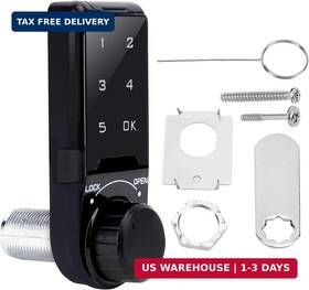 Hisuekig9qk7rap1oe-02 Hisuekig Electronic Cabinet Deadbolt Lock Code Security Drawer Locks Digital