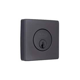 Home Decorators Collection 050134012011 Square Gun Metal Single Cylinder Deadbolt