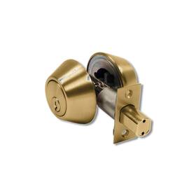 La2136 Home Plus Polished Brass Double Cylinder Deadbolt