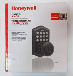 8732501 Honeywell Digital Knob With Electronic Keypad #8732501 Matte Black Brand New