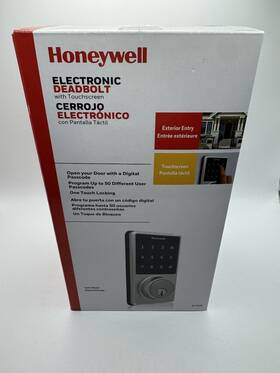 8733500 Honeywell Electronic Deadbolt With Touchscreen