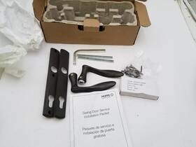 2131813 Hoppe Industries M603/216n/kc Handle Set Full Keyed #2131813 Oiled-rubbed Brass F79