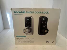 Hbus-zns-h002-sil Hornbill Smart Lock Keyless Fingerprint Entry Keypad Digital Deadbolt - New