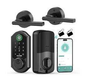 I-a4-bwflh-h Hornbill Smart Front Lock Set Fingerprint Wifi Deadbolt With Code ... Fast Ship