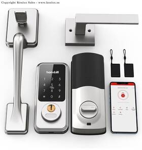 M1-sbhs-h Hornbill Smart Front Door Lock Entry Set Keyless With Handle Deadbolt Touch