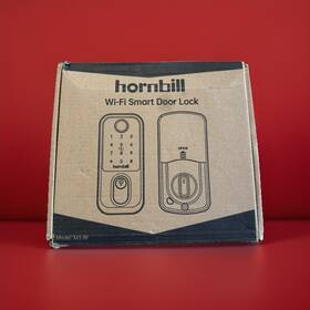M3-bf Hornbill Wi-fi Smart Door Lock Keyless Entry Matte Black New