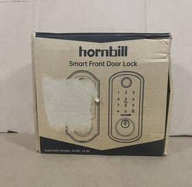 Y4-bwf-h Hornbill Smart Keyless Entry Door Lock Set Fingerprint Deadbolt Handle