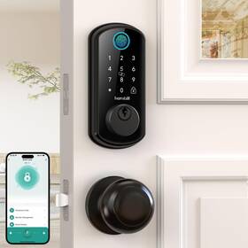 Y4-hb-blti Hornbill Wifi Smart Door Lock Set Keyless Entry Deadbolt With Hand