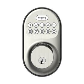 Ju02 Hugolog Electronic Smart Deadbolt Lock Keyless 20 User Codes