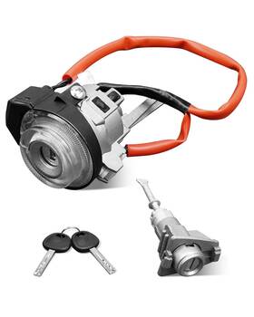 Reqysxtj1221swq Huquzn Ignition Switch Lock Cylinder And Left Front Door With Keys Fit