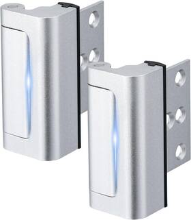Husfunov 313047621658 2 Pack Home Security Door Lock Childproof Reinforcement With 3 Inch Stop