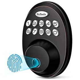 Hutools 783911361629 Fingerprint Door Lock Keyless Entry Locks With Keypads