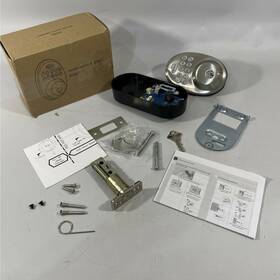 Ht01 Hutools Keyless Deadbolt Lock Nickel Finish