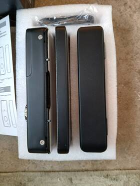 Jd-699 Hypextec Smart Glass Door Lock Keyless Fingerprint