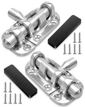 Mss0304 Hzsifu Marine 316 Stainless Steel Heavy Duty Slide Barrel Bolt Locker Latch 2-3/8ftft