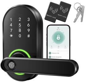 B0g39k3qkh Ibicletas Smart Fingerprint Door Lock With Keypad Keyless Entry Locks