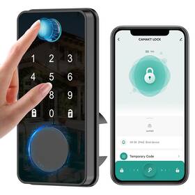 Icamdoor 331670501100 Smart Lock Fingerprint Deadbolt Keyless Entry D