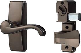 Ideal Security 056947414653 Door Lever With Deadbolt Lock For Storm And Screen Doors Oil