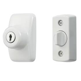 Ideal Security 313026097061 Keyed Deadbolt White Bkglkw