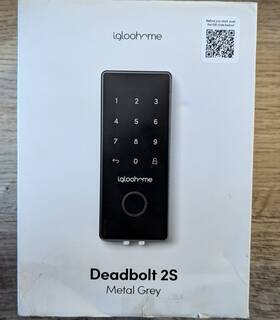 Igb4 Igloo Igloohome Deadbolt 2s Metal Grey Touchpad Electronic Lock - Model Igb4-new