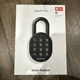 65465 Igloohome Ihpdlkbndl Smart Padlock With Protective Silicone Case - Black