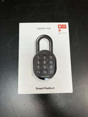 Igp1 Igloohome Smart Padlock App-connected Black