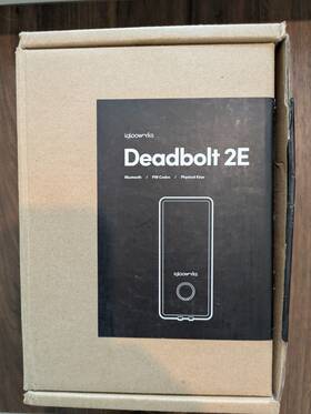 Iglooworks 712198882497 Igloohome Deadbolt 2e Smart Keyless Lock