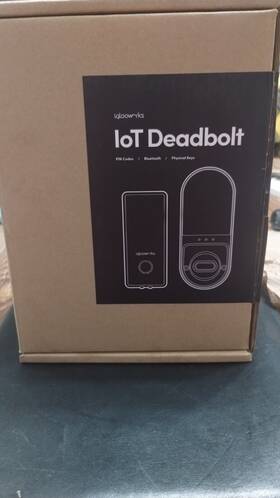 Inb1 Iglooworks Iot Deadbolt By Igloohome Cellular Bluetooth Keyless Entry