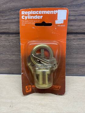 605-04-51 Ilco 00774 Unican Keyed Replacement Cylinder