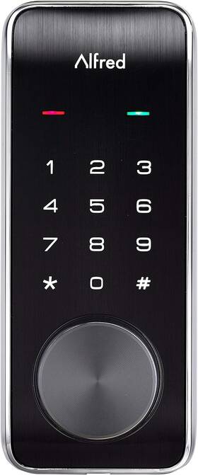 Db2-b-cr Inc Db2-b Smart Door Lock Deadbolt Touchscreen Keypad Pin Code Key Entry Blueto